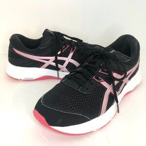 ASICS Women's Gel-Contend 6 Running Shoes in Black/Pink Glo Size 10